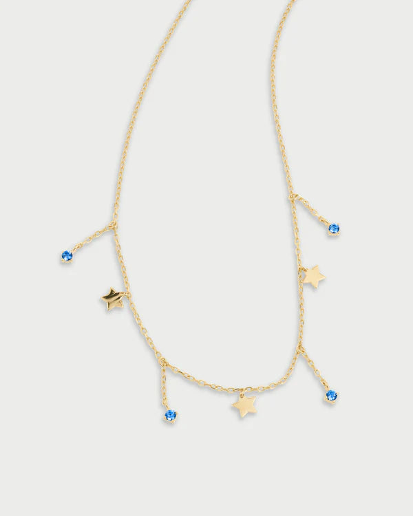 RUE DES MILLE Girocollo 3 mini stelle e punti luce line collezione ESSENCEGRZ-024M3STEAU