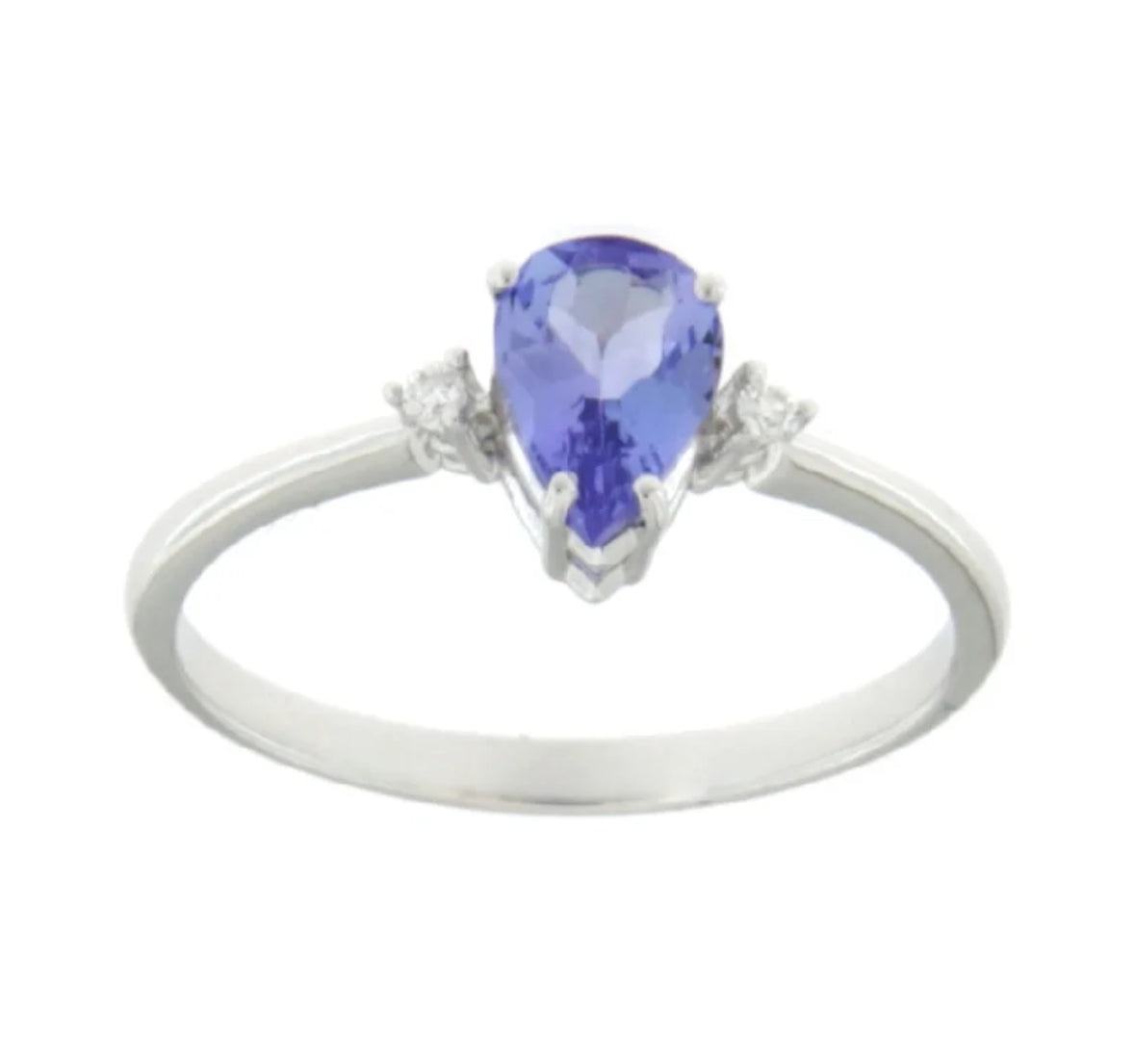 Anello Tanzanite e Diamanti PROMESSE GIOIELLI AG75TANZ