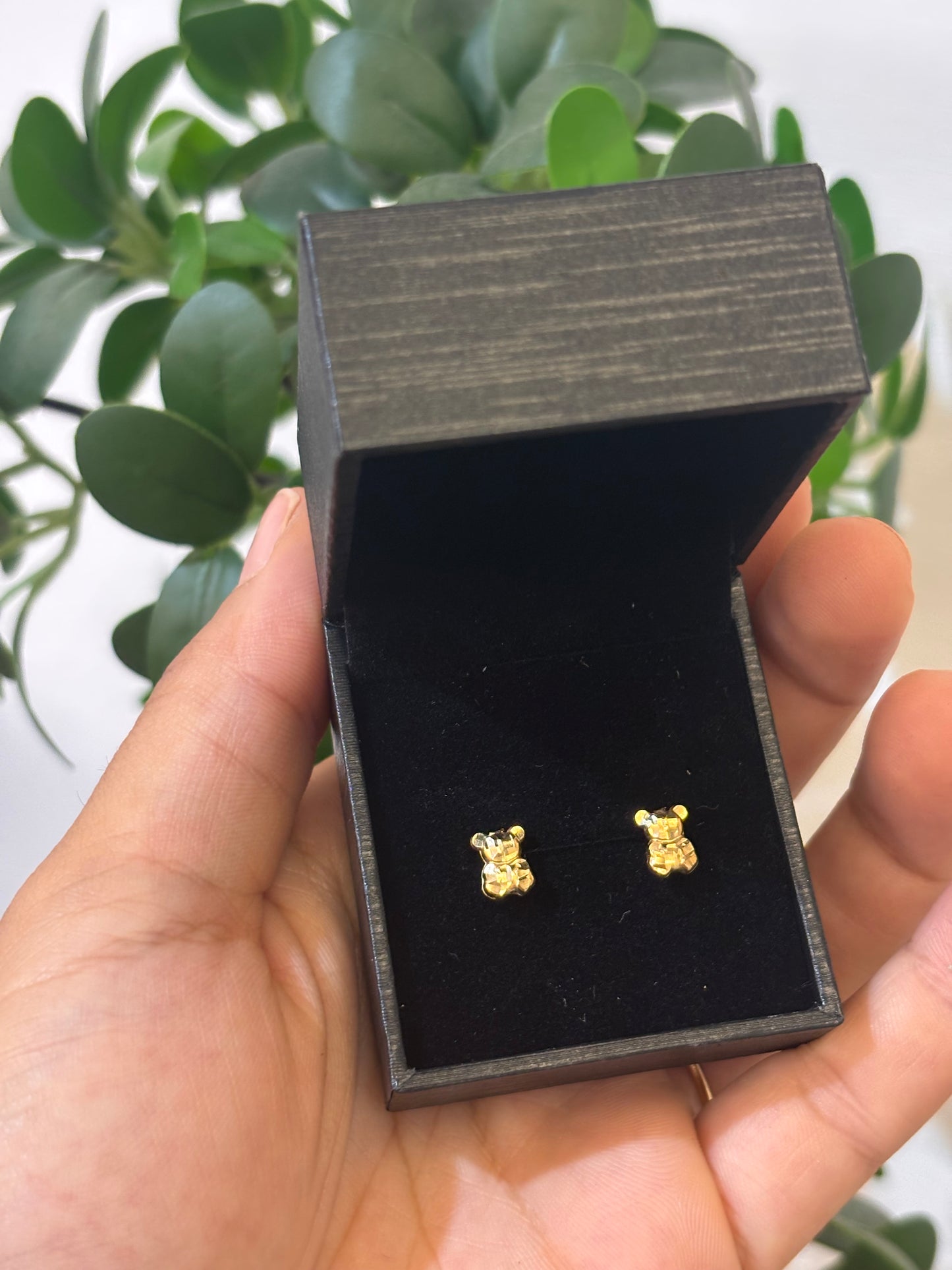 Orecchini Teddy Oro Giallo 18 Carati