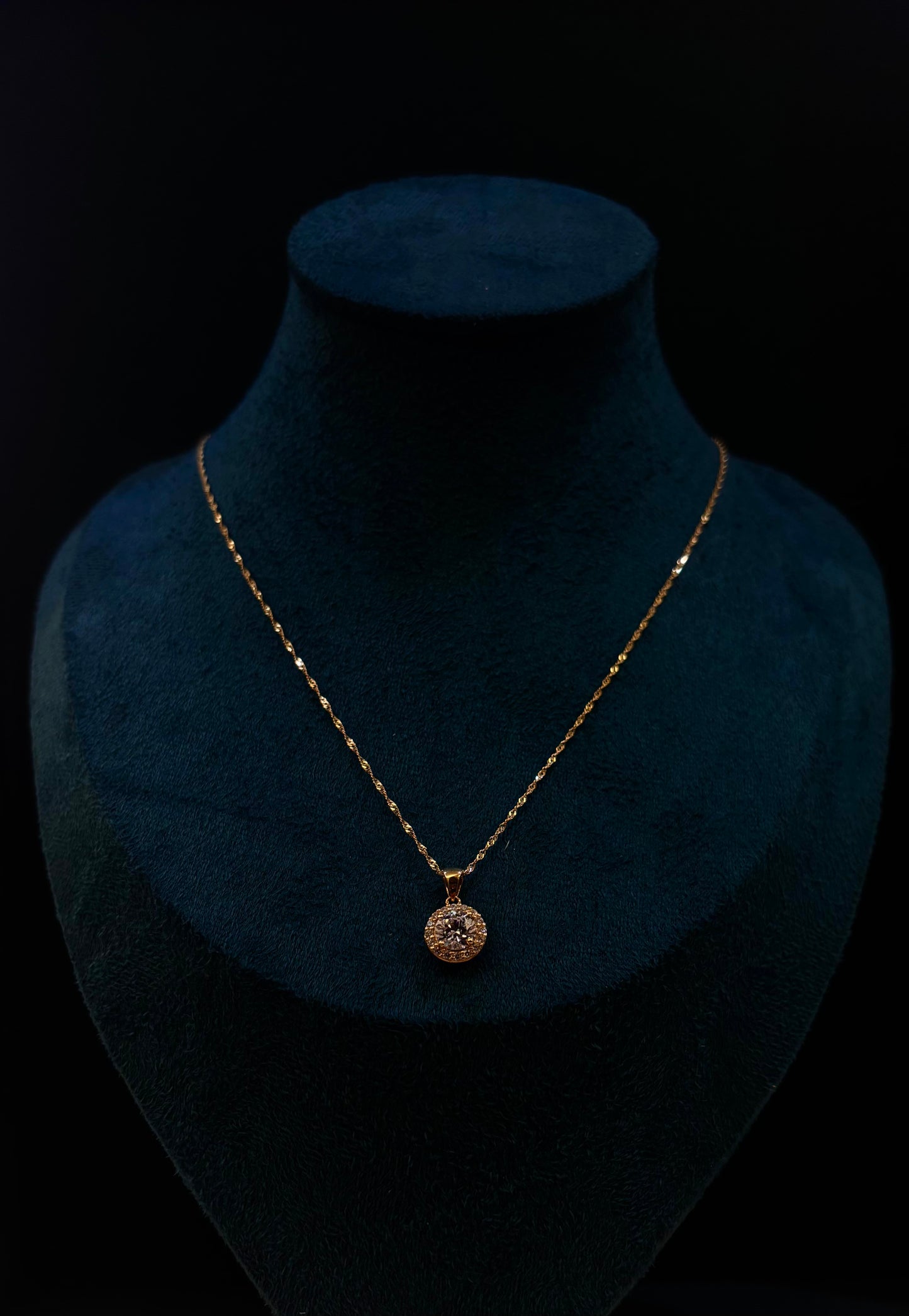 Collana Donna Punto Luce Oro giallo 18 carati