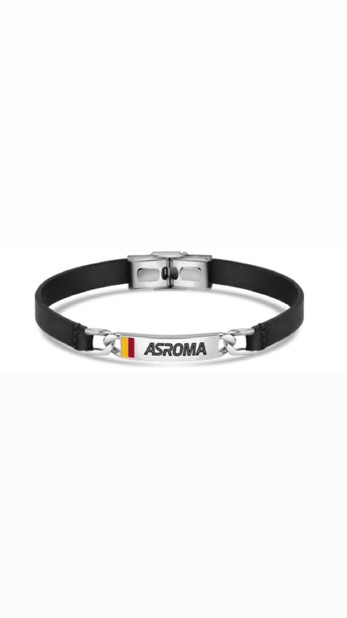 Bracciale cuoio ASROMA B-RB019ULN