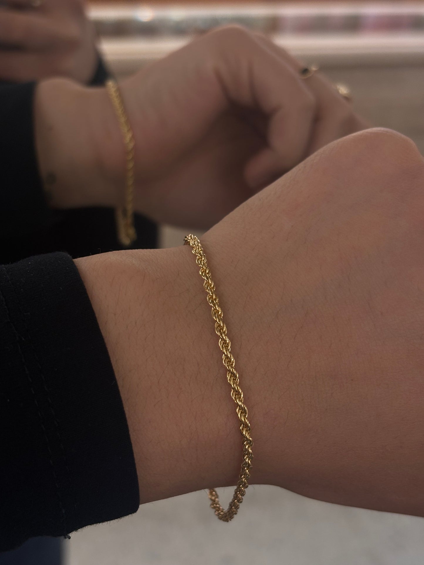 Bracciale Corda Gold