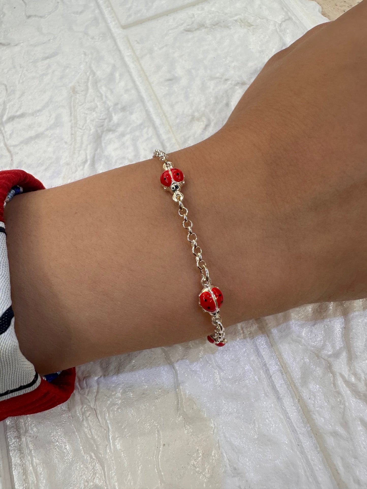 Braccialetto Bimba/o Coccinella