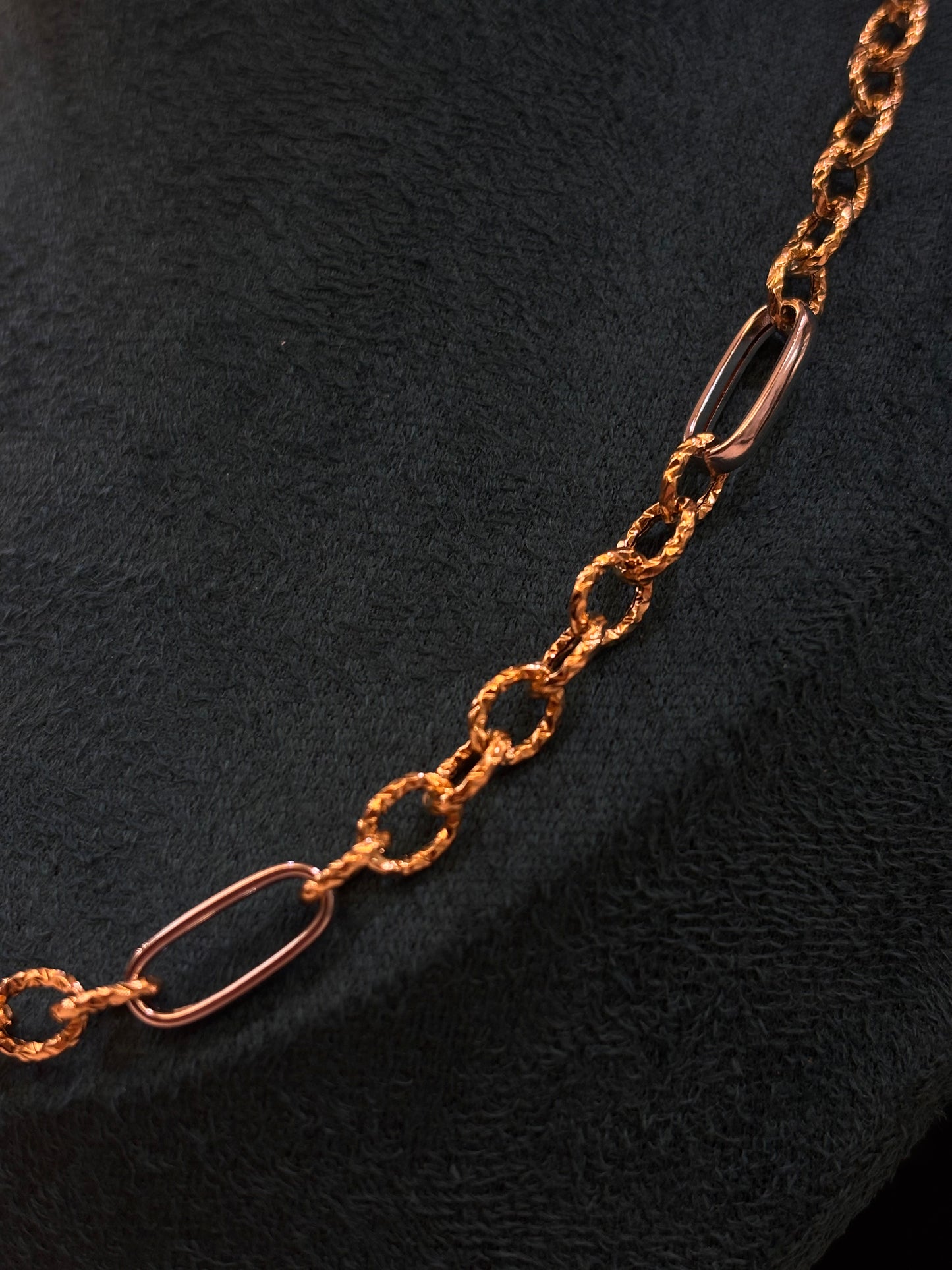 Collier Donna Oro Giallo e Bianco 18 Carati