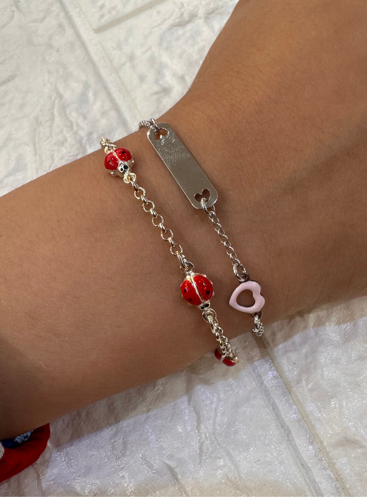 Braccialetto Bimba/o Coccinella