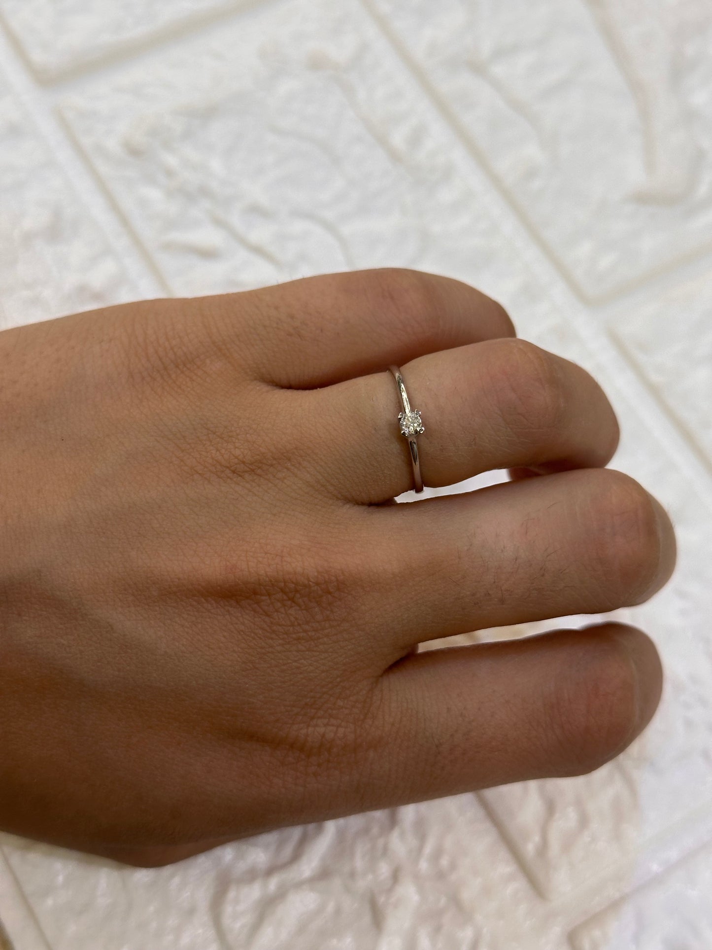 ANELLO SOLITARIO E DIAMANTE PROMESSE GIOIELLI