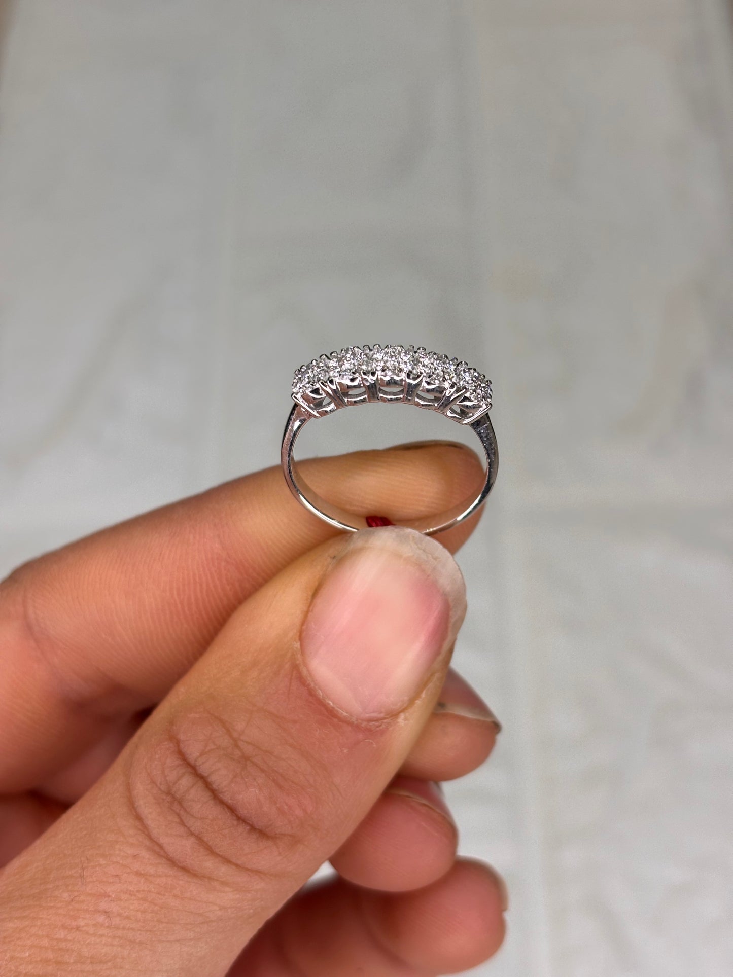 Anello Veretta Magic Promesse Gioielli Oro Bianco e Diamanti