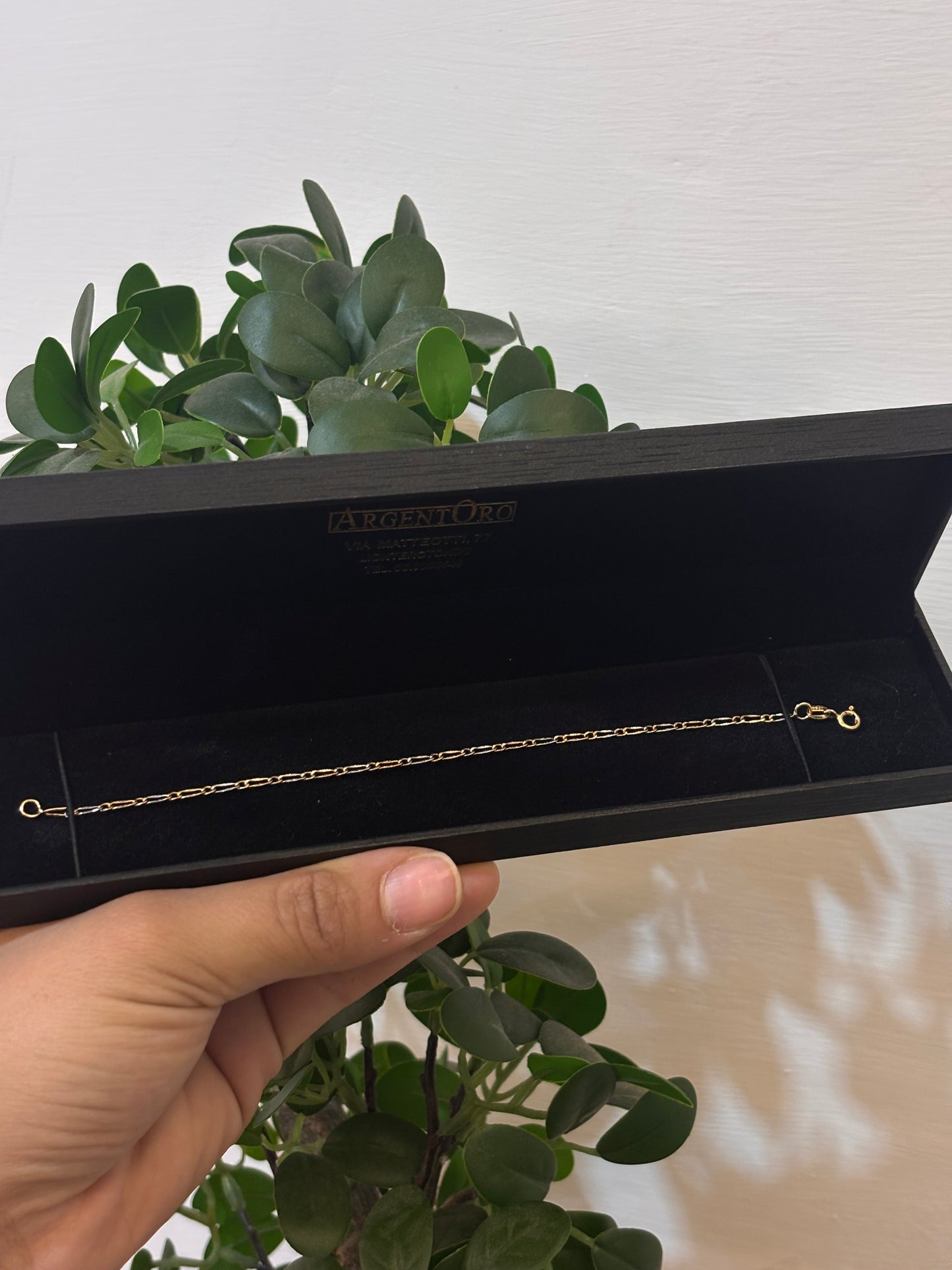 Bracciale Uomo Oro Bianco e Giallo 18 Carati