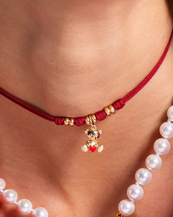 RUE DES MILLE Charm Orso Berto collezione CHARMBAR CB-LCN71