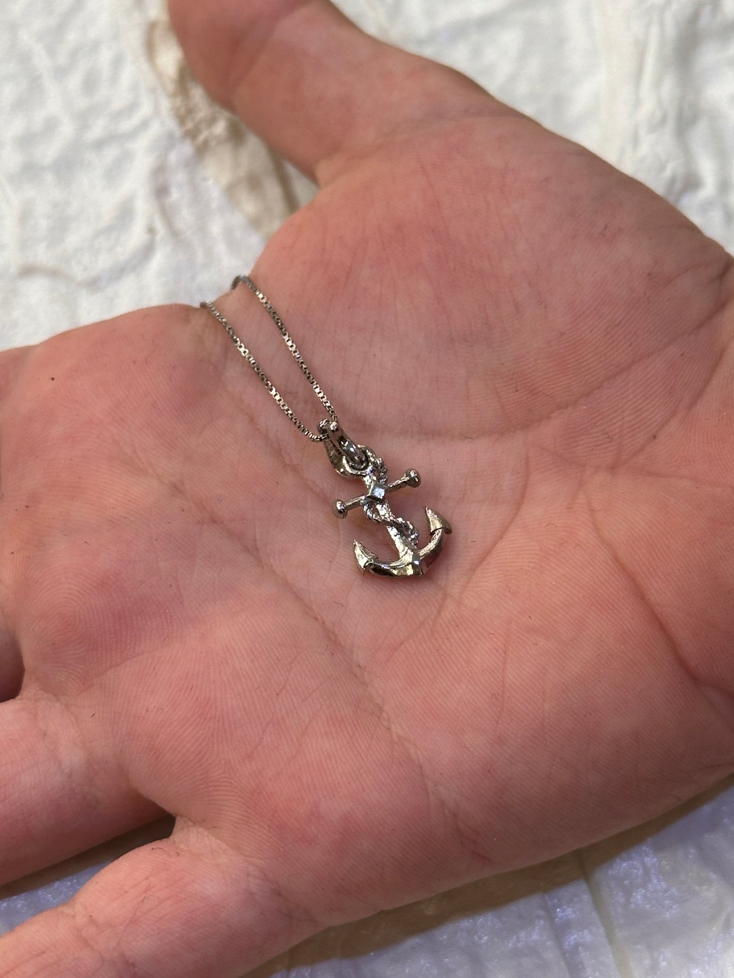 Collana Bambino/ Uomo Ancora