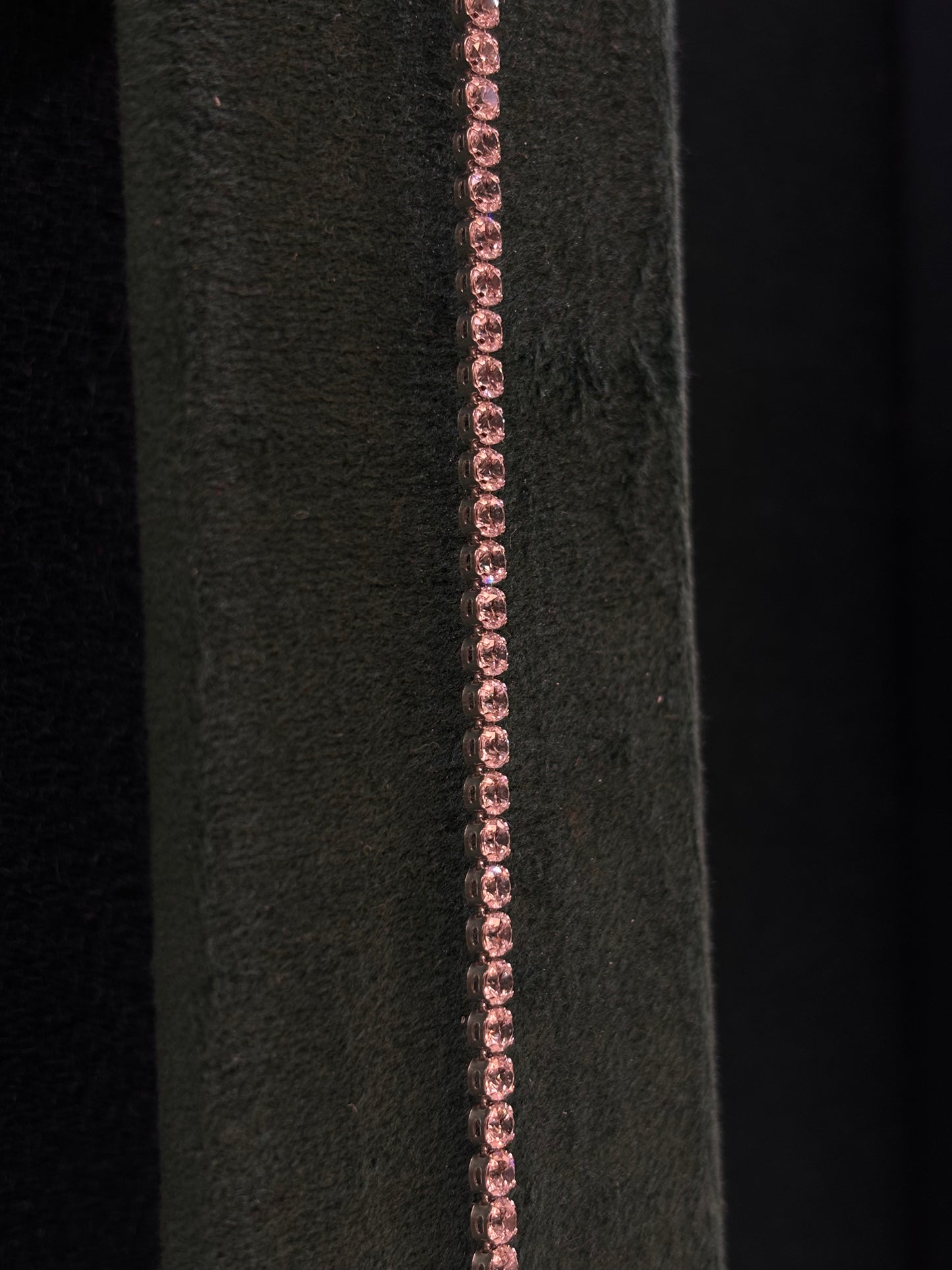 Bracciale Tennis Oro Bianco 18 carati 4mm