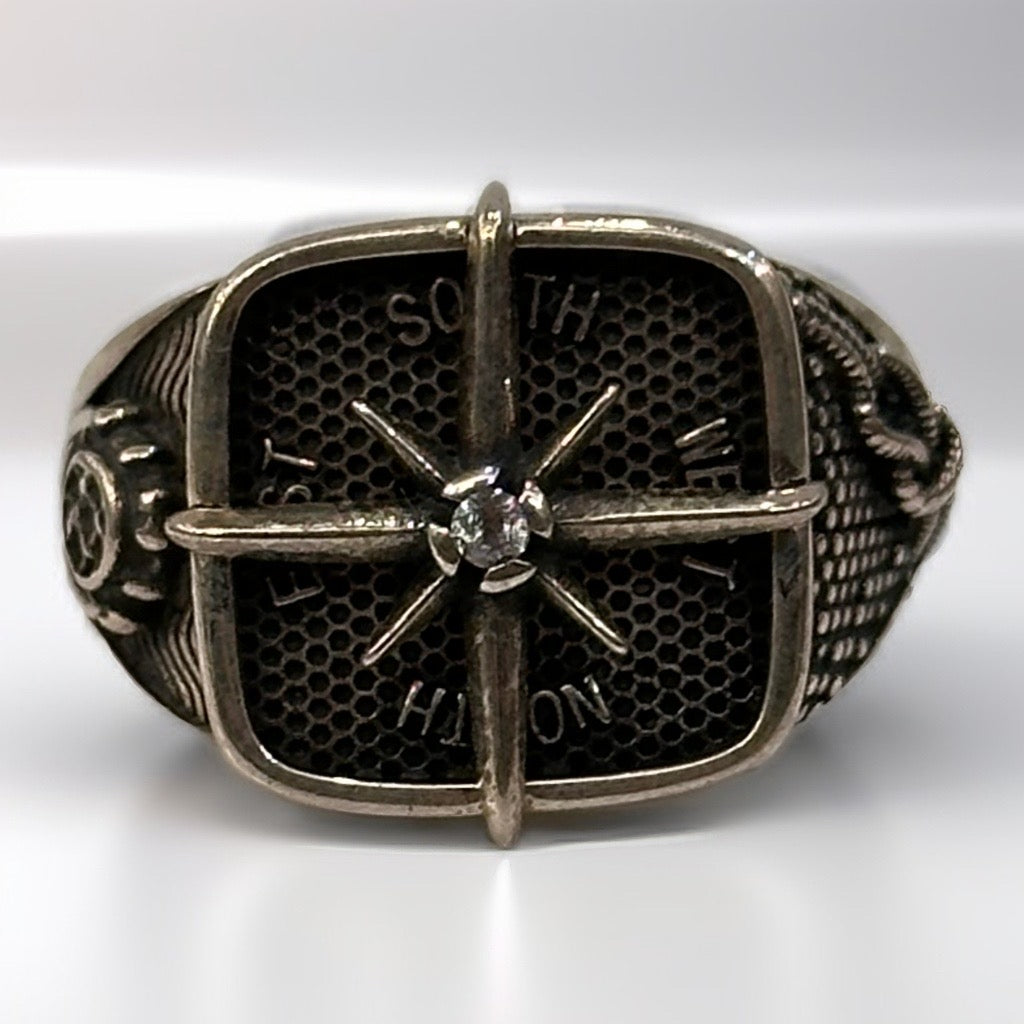 Anello Uomo rosa dei venti