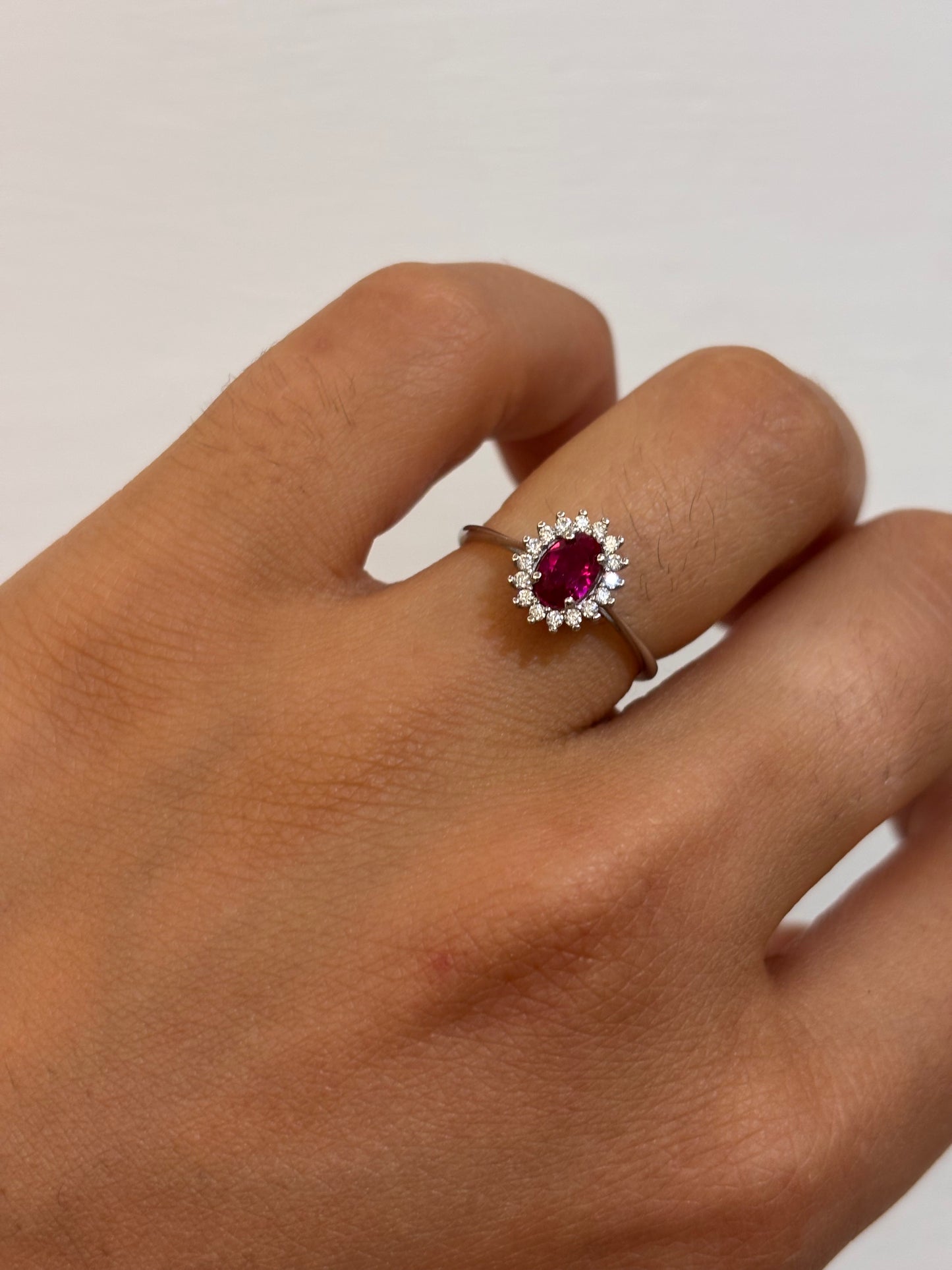 Anello Kate Oro Bianco 18 Carati
