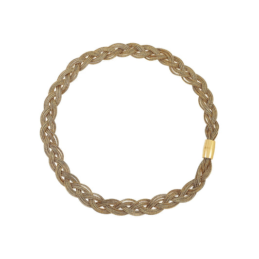 Elemento Medium Golden Twist Girocollo TJ3381