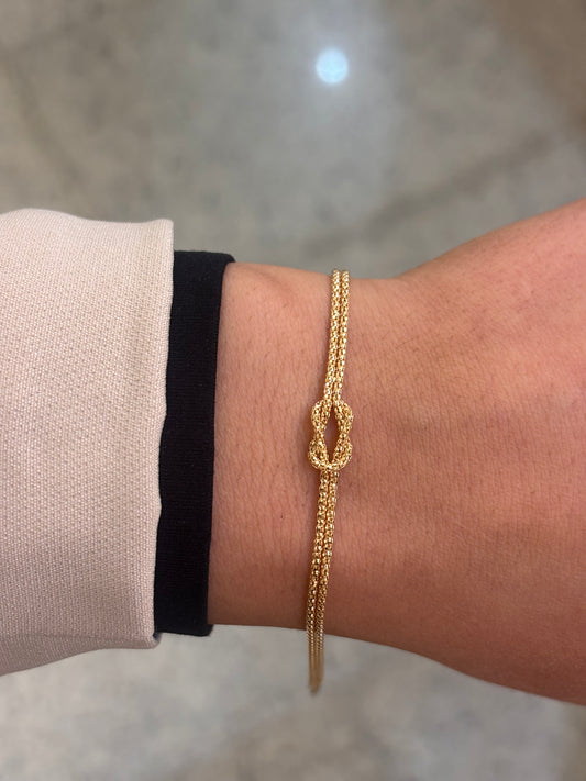 Bracciale Nodo Oro 18 Carati