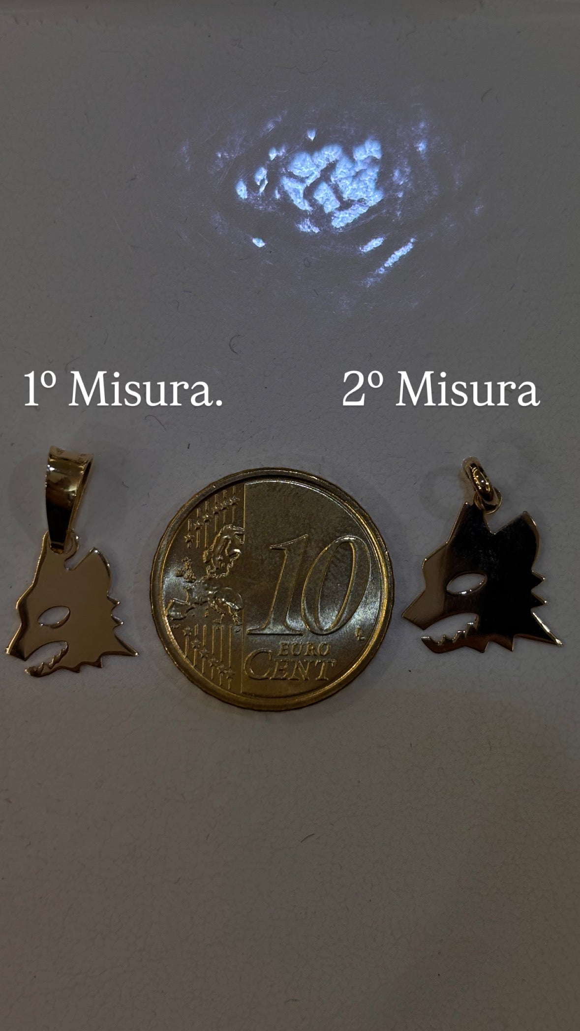 Ciondolo Oro 18 Carati Lupa Asroma