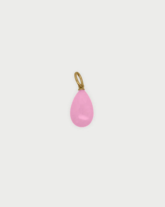 RUE DES MILLE Charm Goccia Giada Pink collezione CHARMBAR CB-CN67