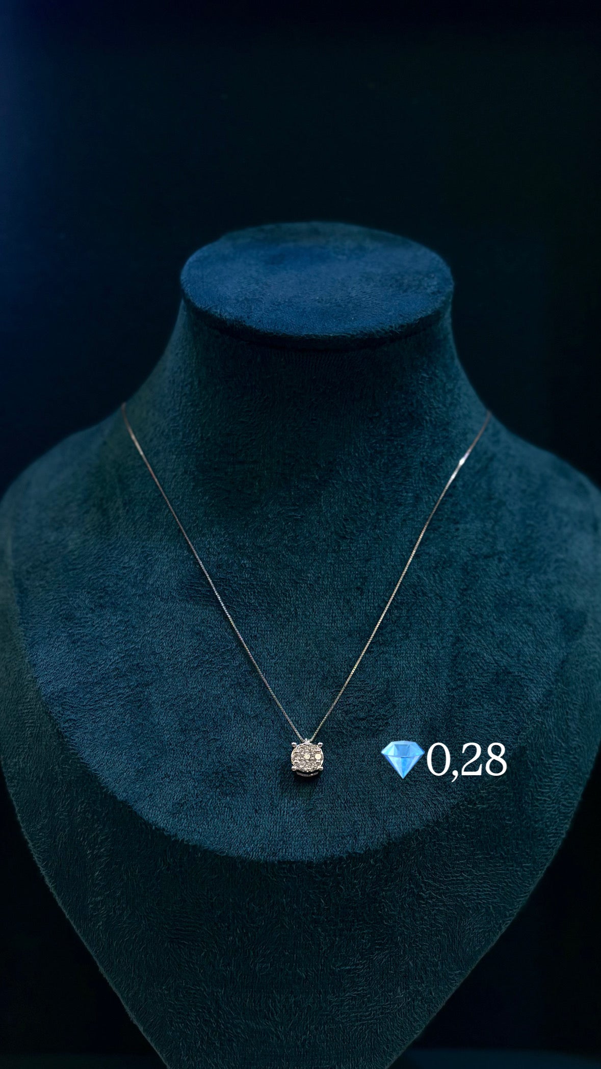 Collana Punto Luce Magic Oro 18 Carati e Diamanti PROMESSE GIOIELLI COD. CFV