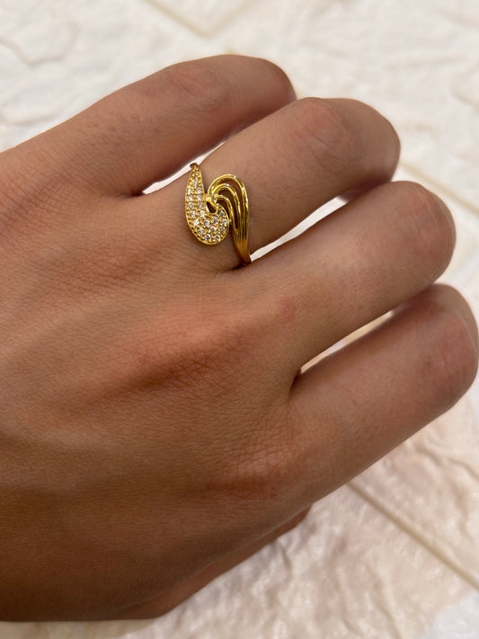 Anello Fantasia Oro Giallo 18 Carati