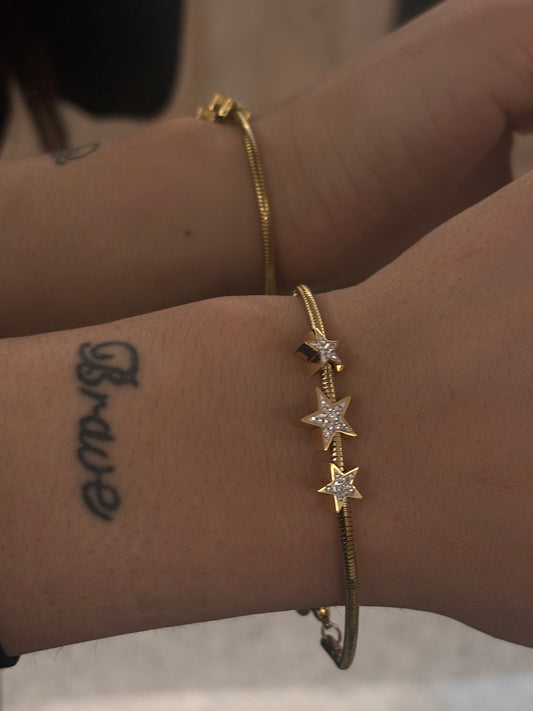 Bracciale Snake Stelle