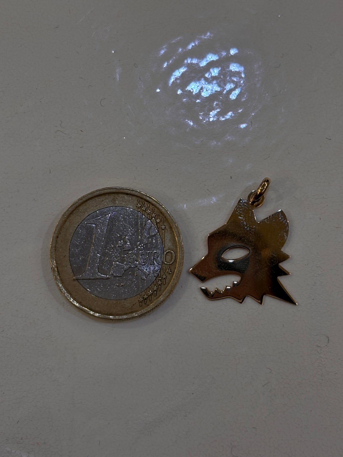 Ciondolo Oro 18 Carati Lupa Asroma