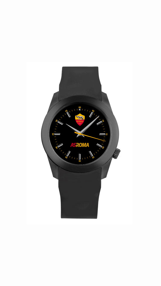 Orologio Uomo AS ROMA P-RN473UN1 Silicone Nero OFFICIAL