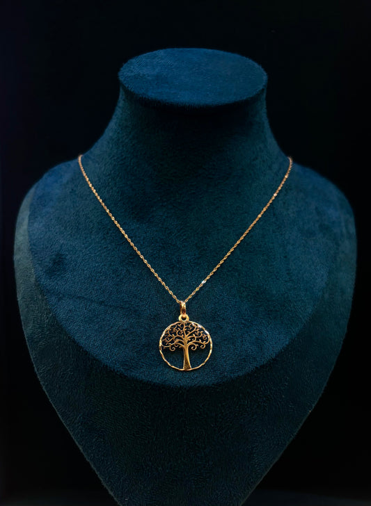 Collana Albero della Vita Oro 18 Carati