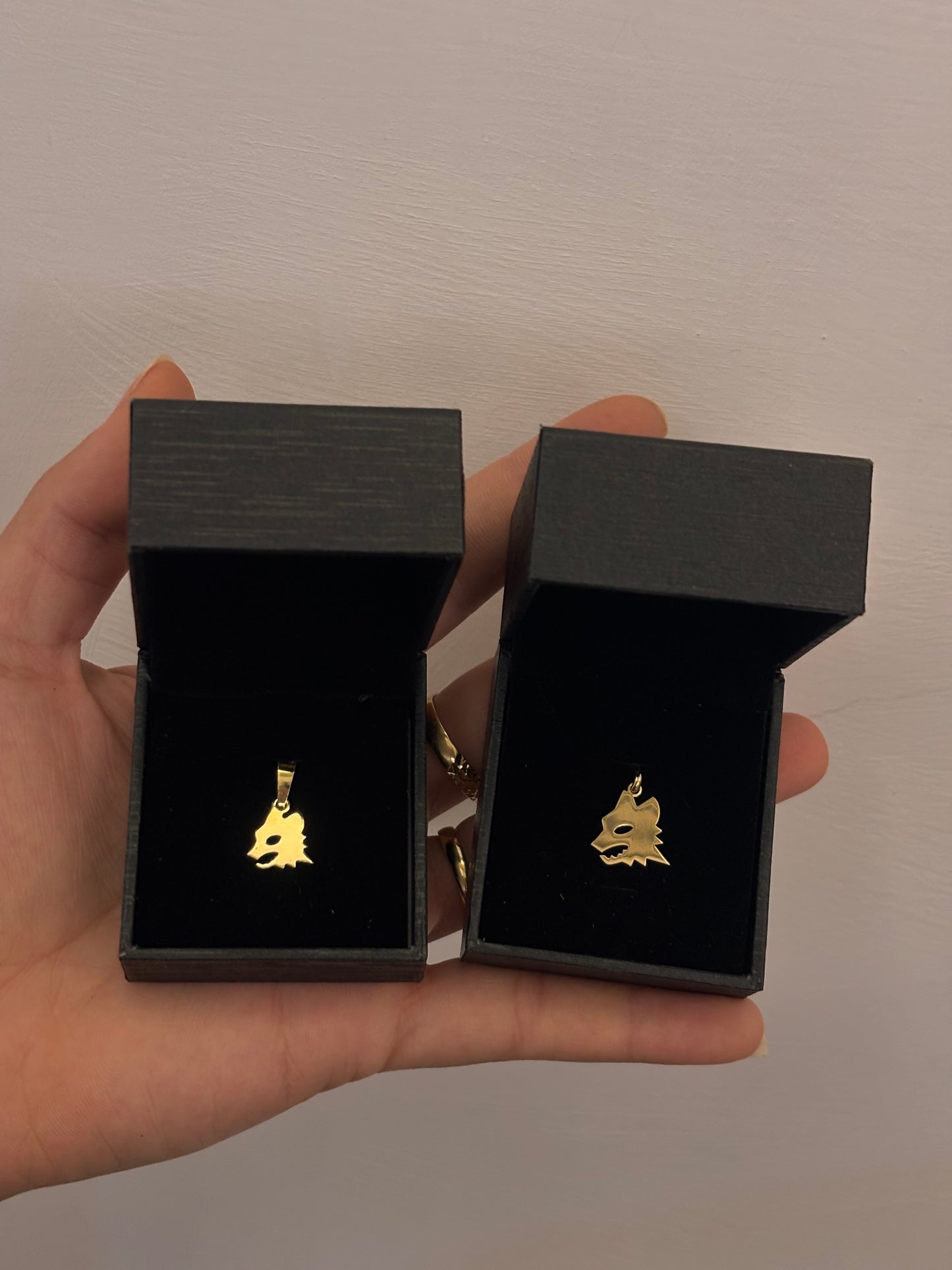 Ciondolo Oro 18 Carati Lupa Asroma