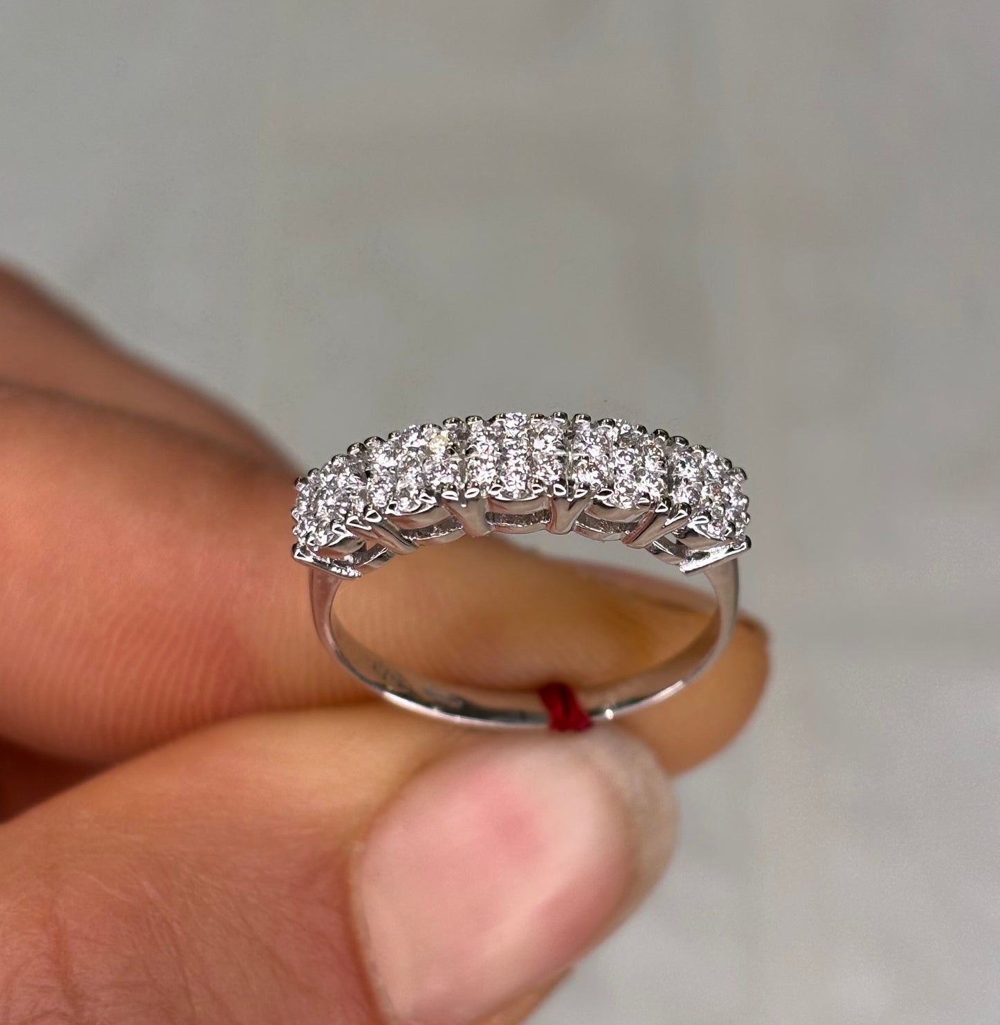 Anello Veretta Magic Promesse Gioielli Oro Bianco e Diamanti