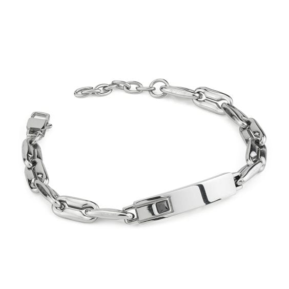 Bracciale Boccadamo Uomo in Acciaio ABR761