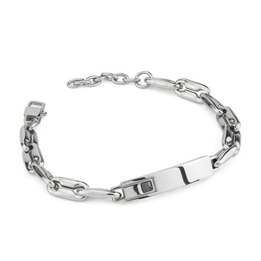 Bracciale Boccadamo Uomo in Acciaio ABR761