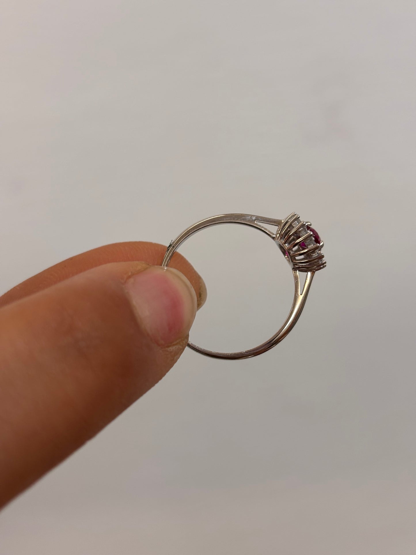Anello Kate Oro Bianco 18 Carati