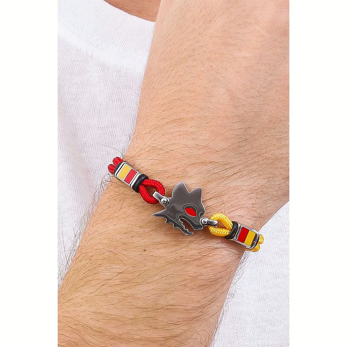 bracciale uomo gioielli Squadre di calcio A.S. Roma B-RB004UCR