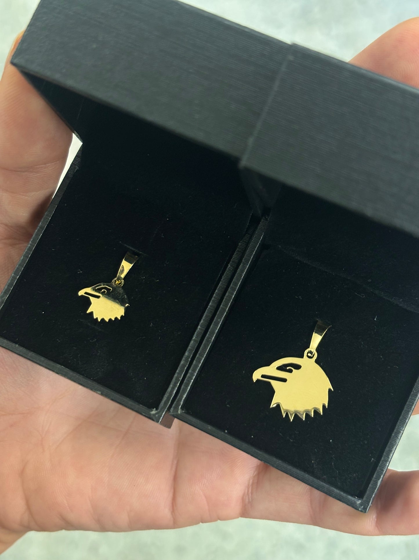 Ciondolo Oro 18 Carati Aquila SSLAZIO