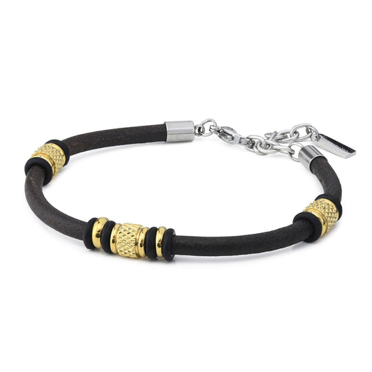 Bracciale uomo di cuoio ABR717RS ABR717D