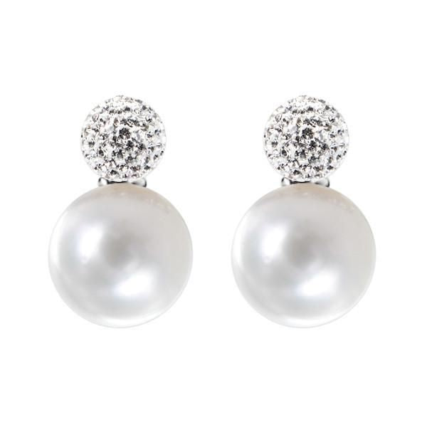 Orecchini a lobo con perla OR484