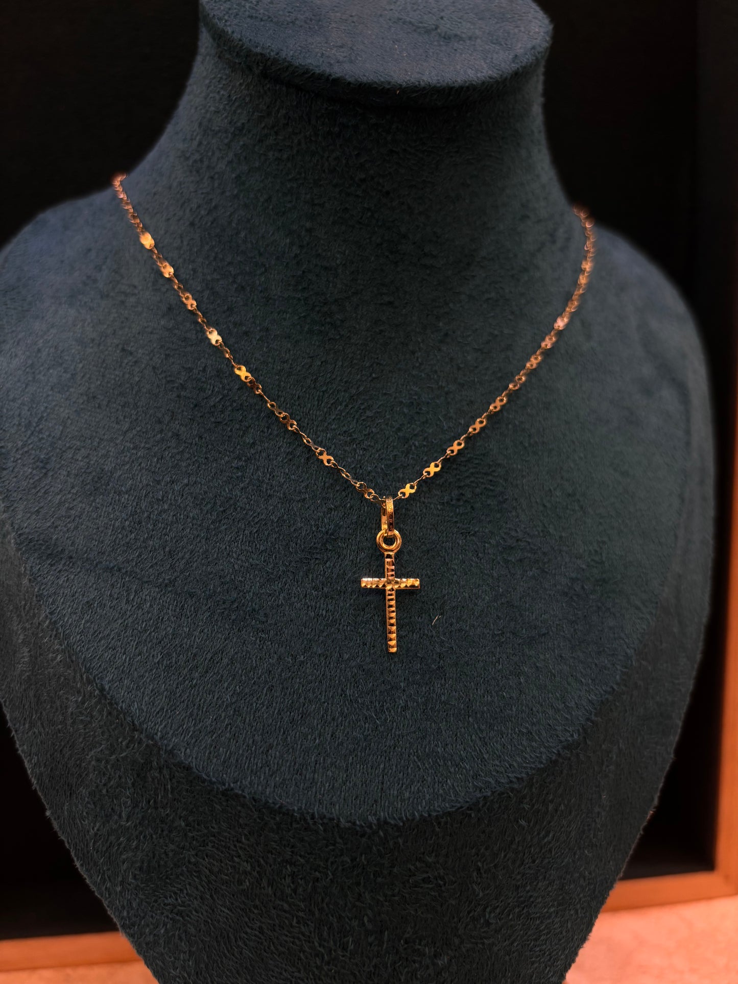 Collana Crocifisso Oro Giallo 18 Carati