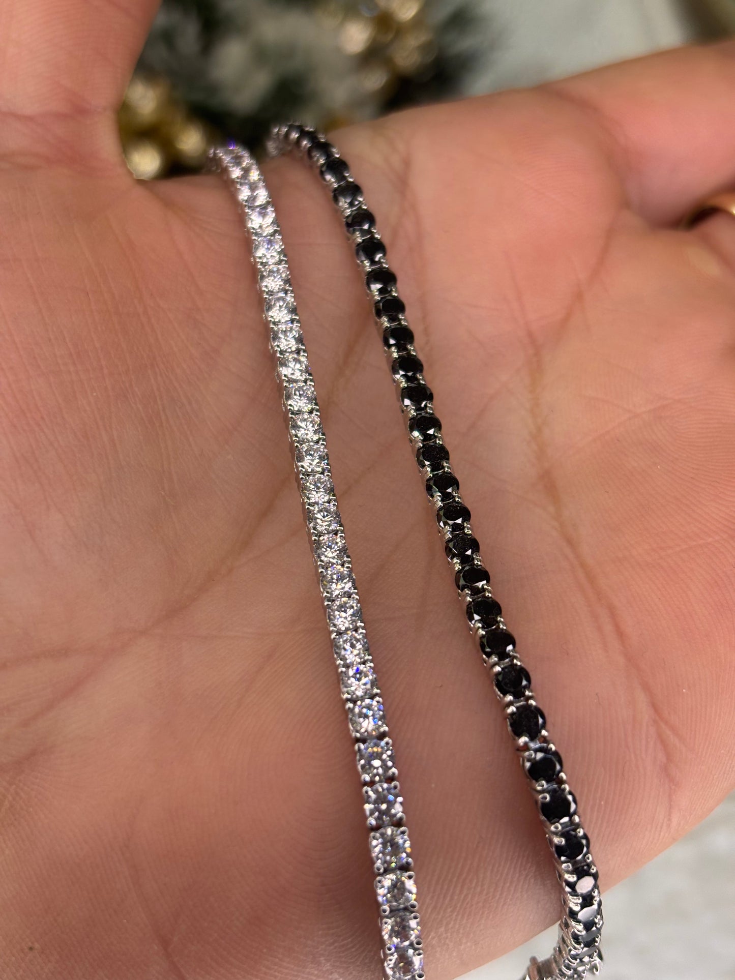 Bracciale tennis uomo 4mm