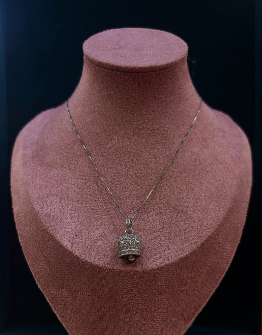 Collana Campana e Zirconi