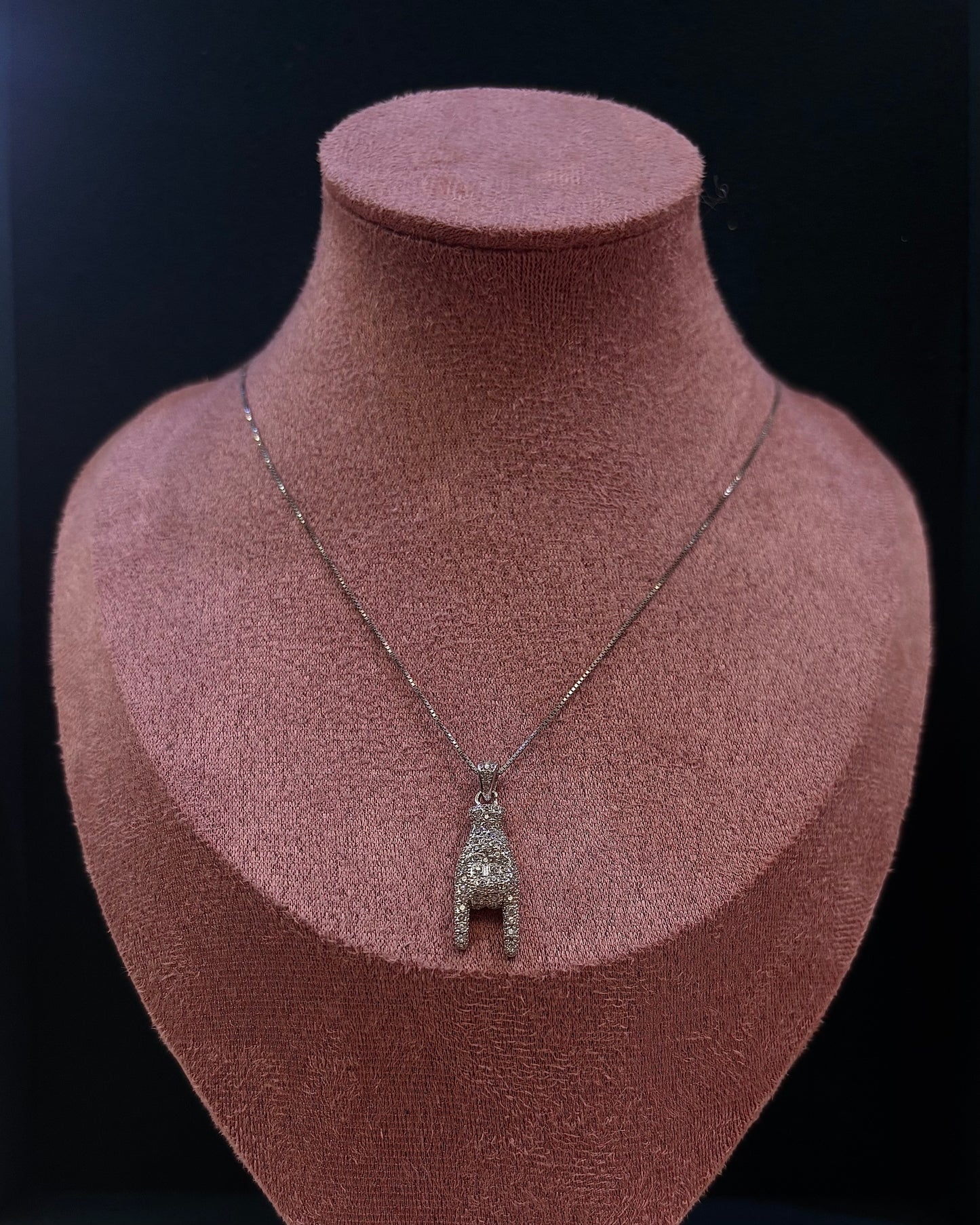 Collana Corna Zirconata “Scaramantica”