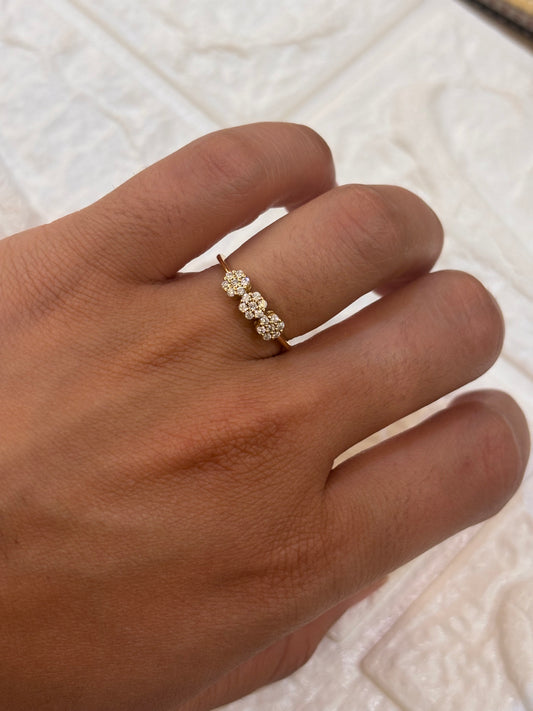 Anello Trilogy Magic Oro Giallo 18 Carati