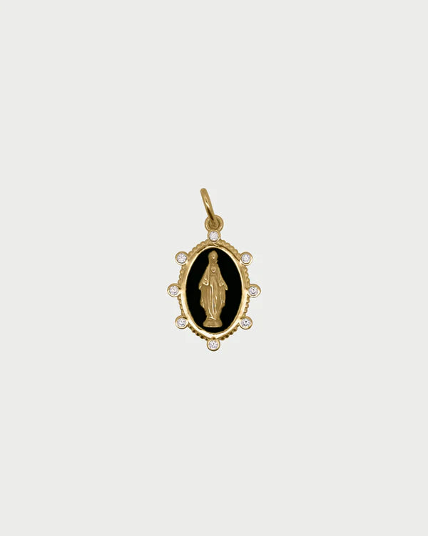 RUE DES MILLE Charm Madonna Noir collezione CHARMBAR CB-CN 31