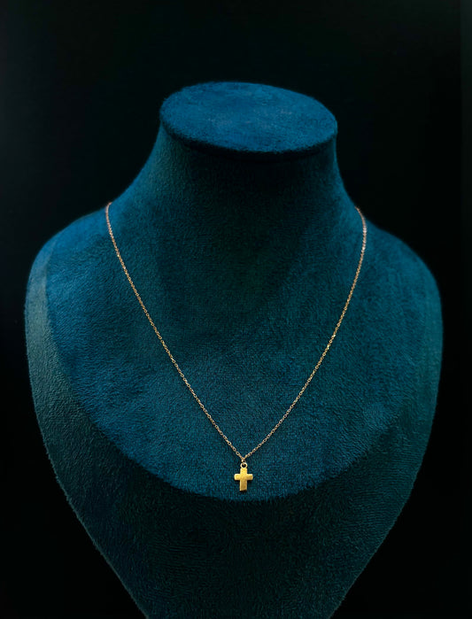 Collana Con croce oro 18 Carati