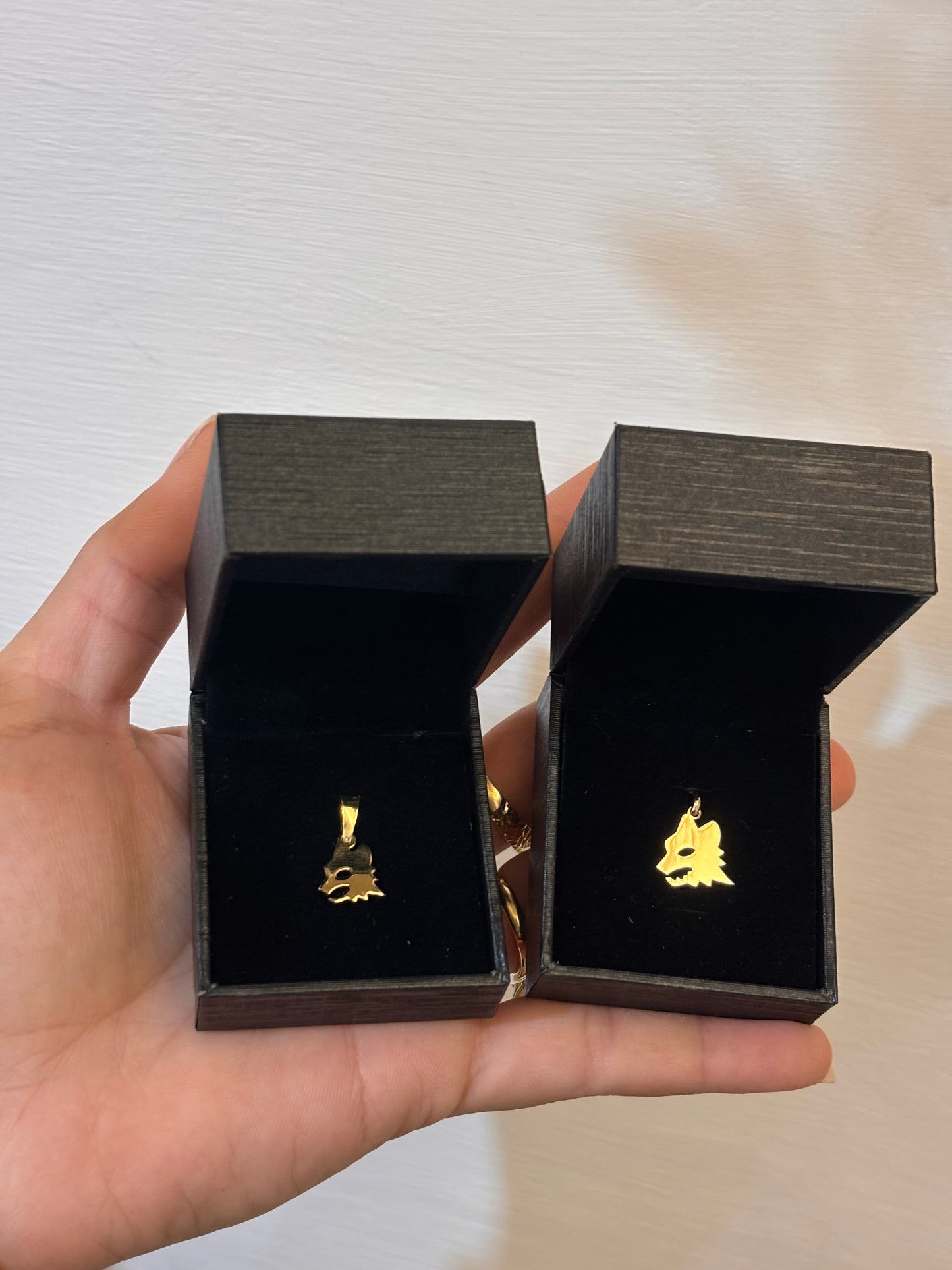 Ciondolo Oro 18 Carati Lupa Asroma