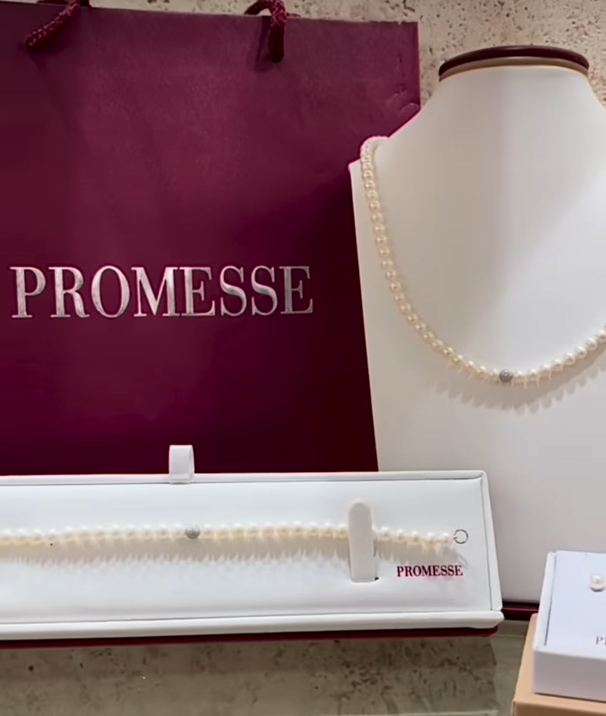 Bracciale Perle e Oro 18 Carati Promesse Gioielli