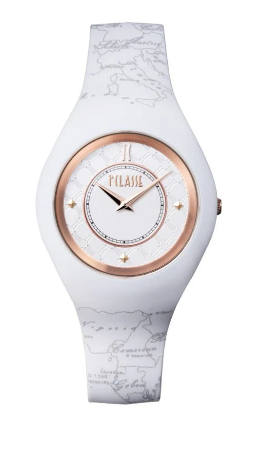 1° Classe Orologio Solo Tempo Gomma Bianca Saint-Tropez ALV1691000