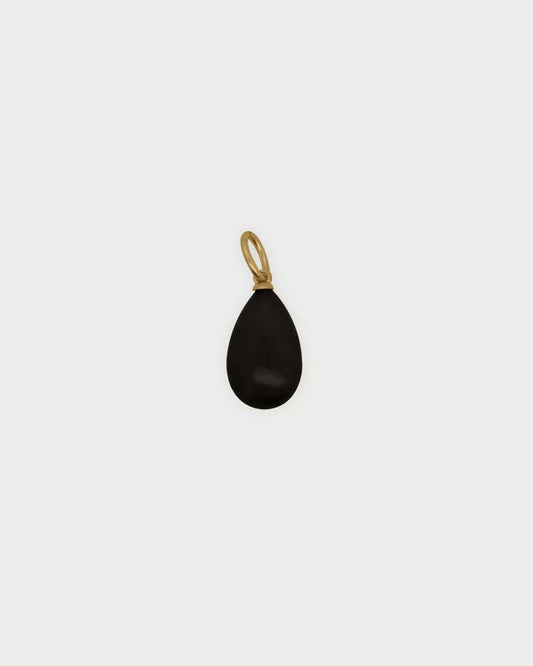 RUE DES MILLE Charm Goccia Giada Black collezione CHARMBAR CB-CN64