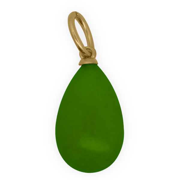 RUE DES MILLE Charm Goccia Giada Green collezione CHARMBAR CB-CN66