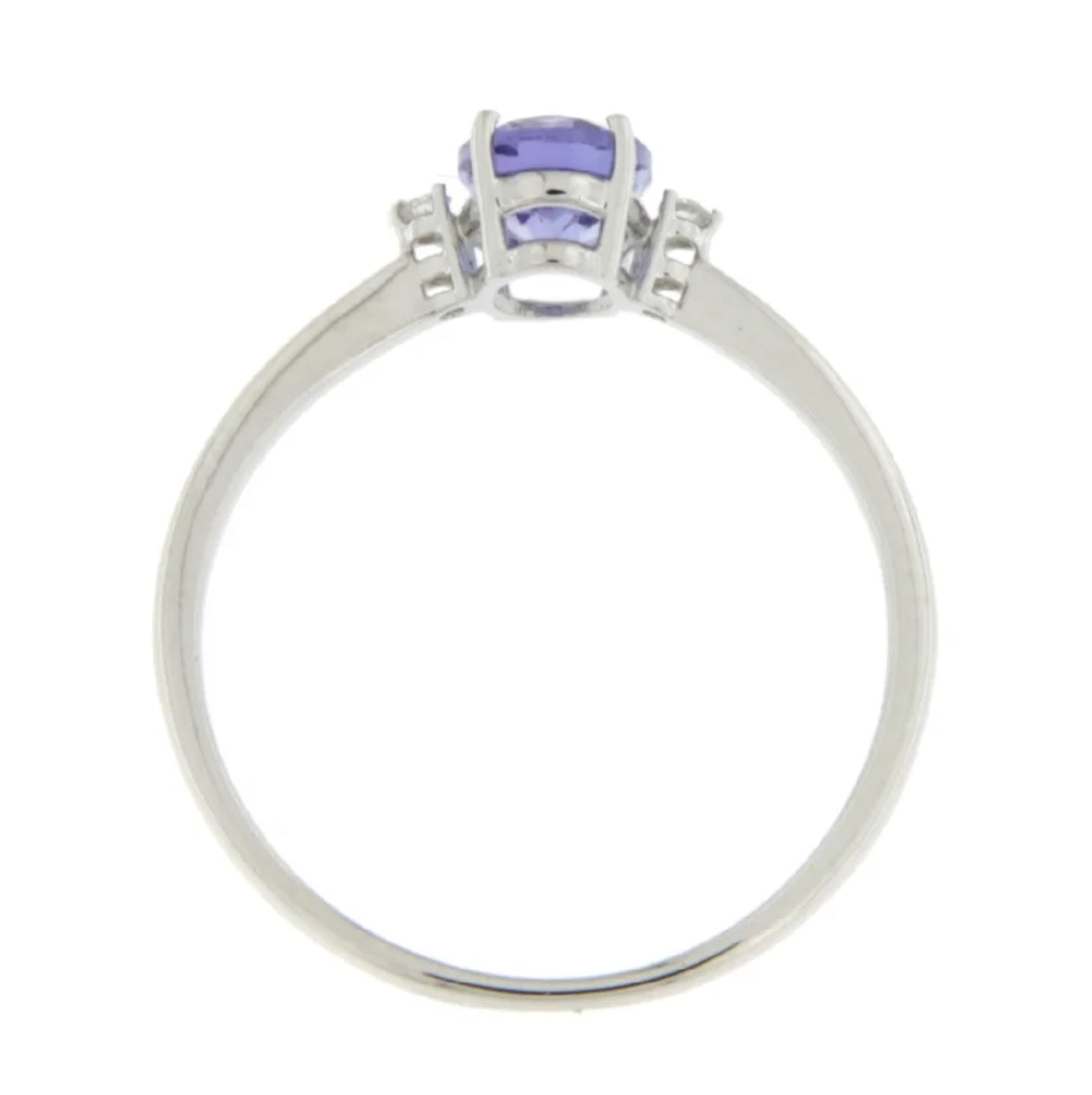 Anello Tanzanite e Diamanti  PROMESSE GIOIELLI AOV75TAN