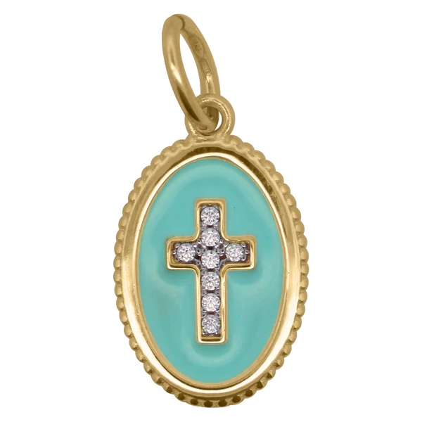 RUE DES MILLE Charm Cross Sky collezione CHARMBAR CB-CN25